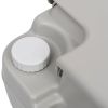 Portable Camping Toilet Gray 5.3+2.6 gal