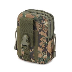 eWaist Pouch; Portal Waist Bag For Camping; Travel; Running (Color: Jungle Digital)