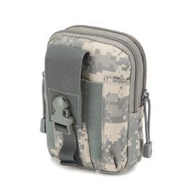 eWaist Pouch; Portal Waist Bag For Camping; Travel; Running (Color: ACU Camouflage)